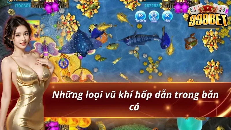 Tổng hợp các loại vũ khí hiện đại để hạ gục boss tại nổ hũ bắn cá