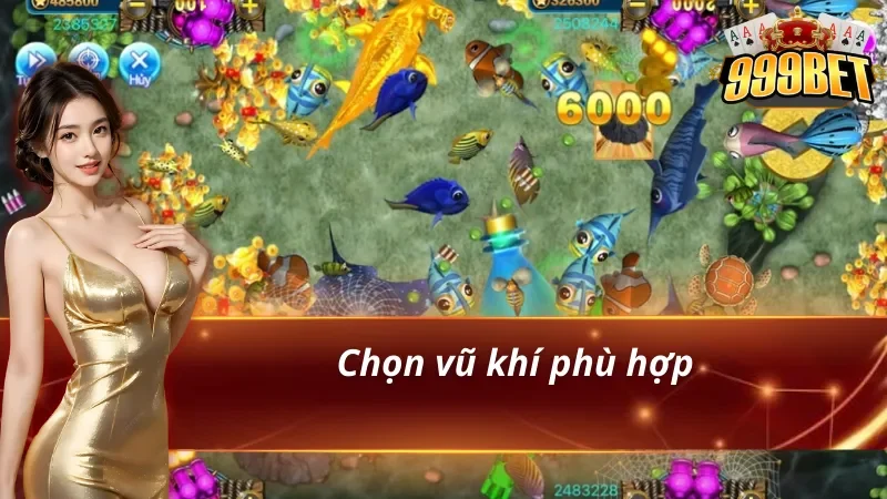 Tối ưu hiệu quả khi lựa chọn vũ khí tại nổ hũ bắn cá